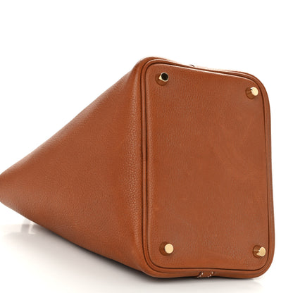 Hermes Barenia Faubourg Picotin Lock 18 PM Fauve 9 of 11