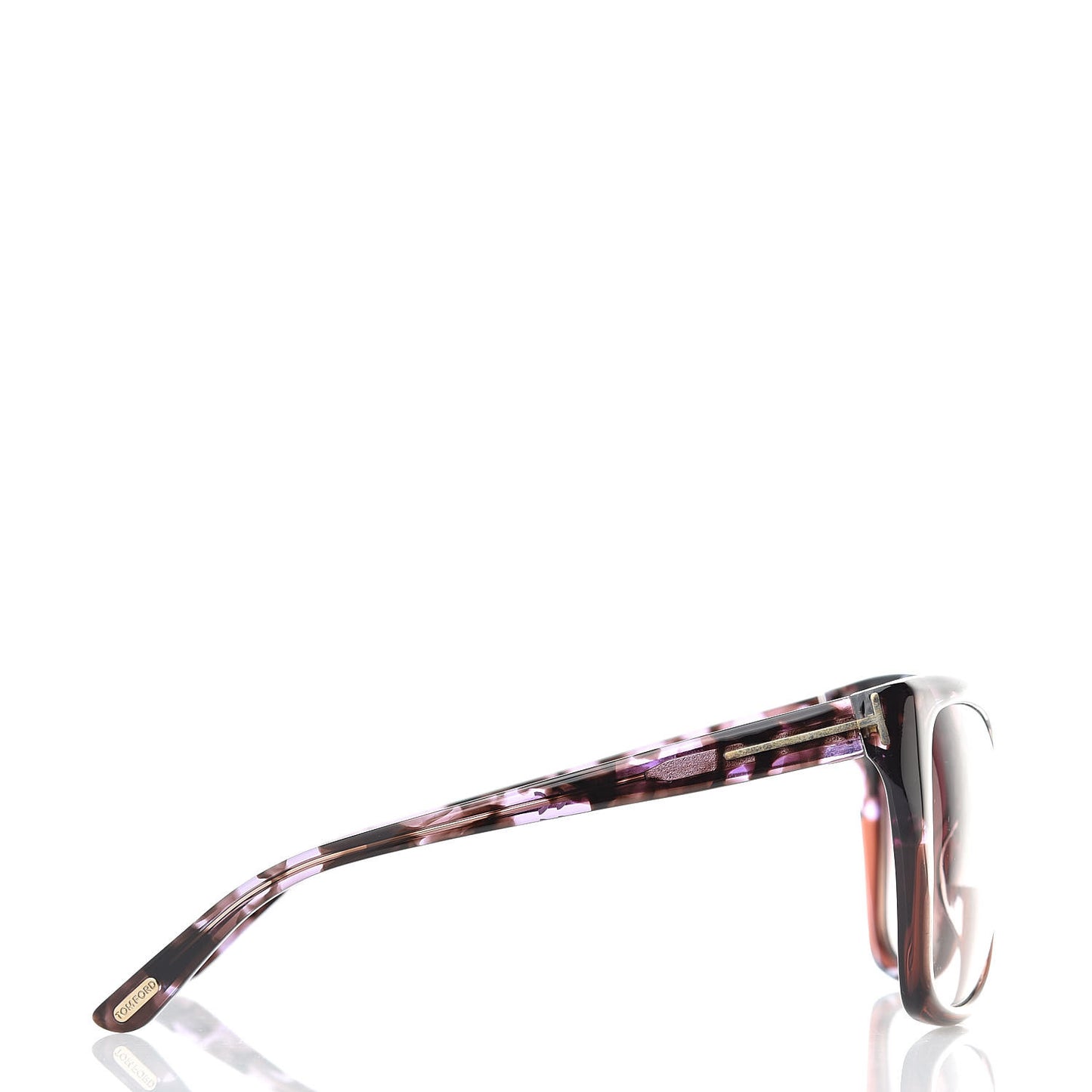 Carli Oversize Square Cateye Sunglasses TF295 Purple