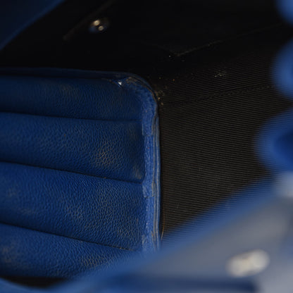 Saint Laurent Grained Calfskin Nano Sac De Jour Royal Blue 13 of 14