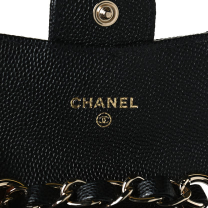 Chanel Caviar Quilted Mini Chain Belt Bag Black 6 of 12