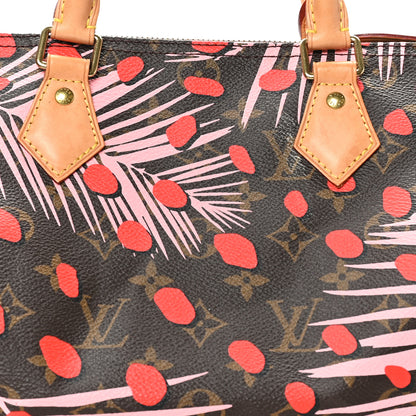 Louis Vuitton Monogram Jungle Dots Speedy 30 Sugar Pink Poppy 8 of 10
