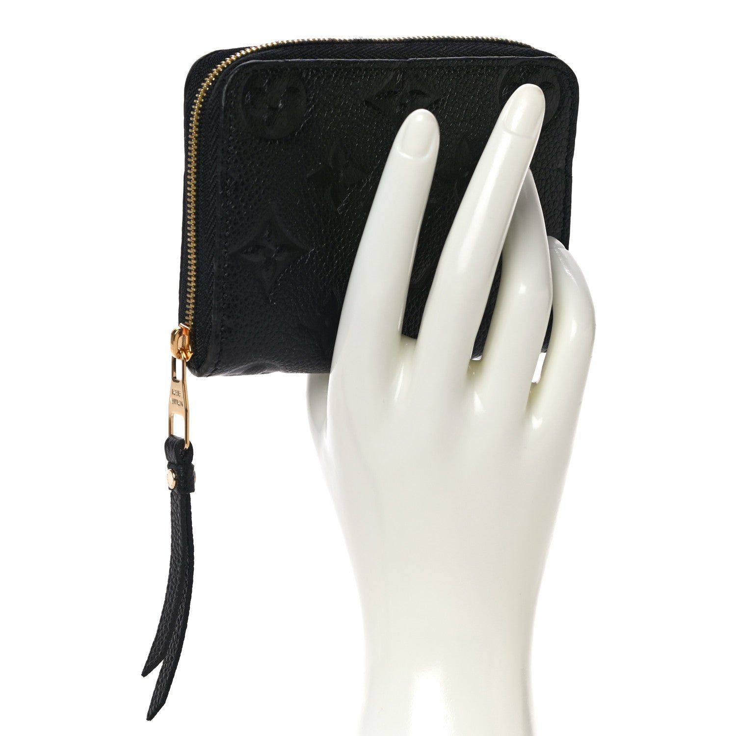 Louis Vuitton Empreinte Zippy Coin Purse Black 2 of 9