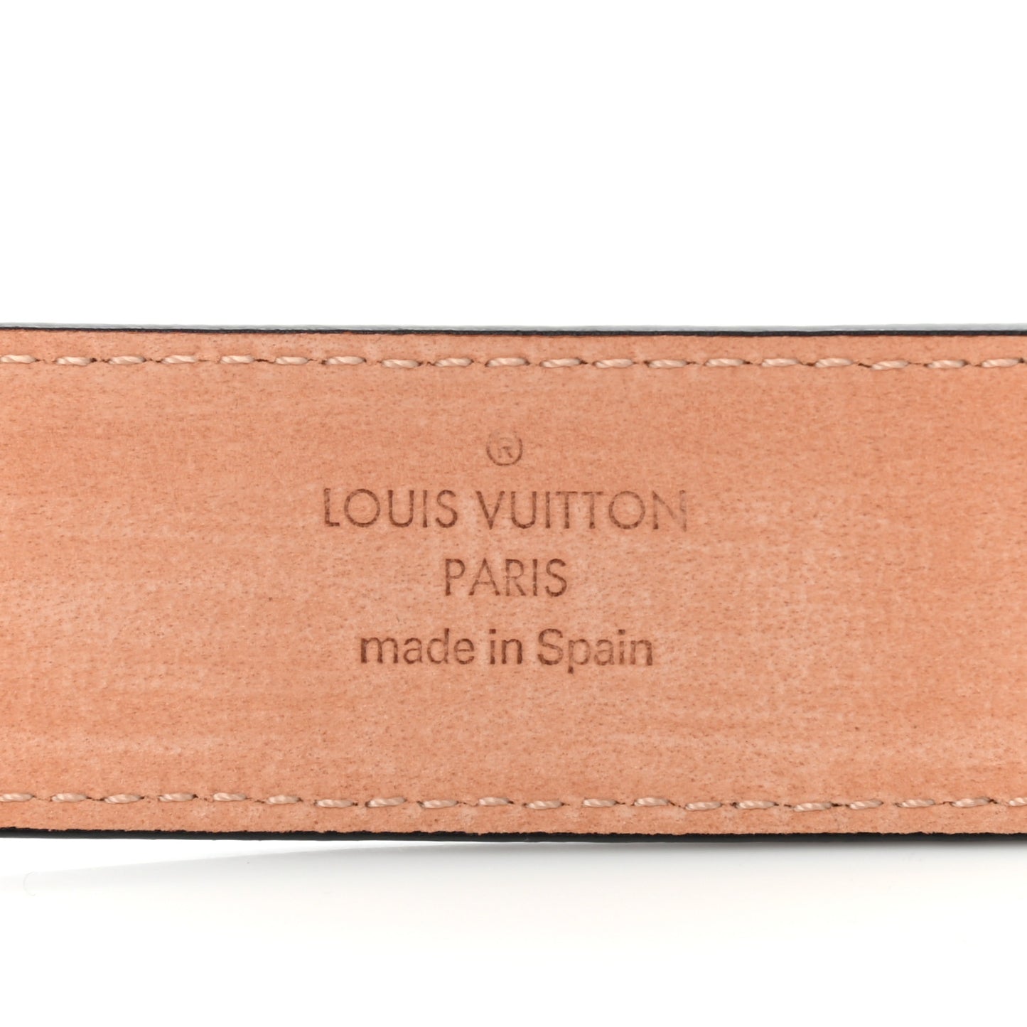 Epi 30mm LV Initiales Belt 95 38 Black