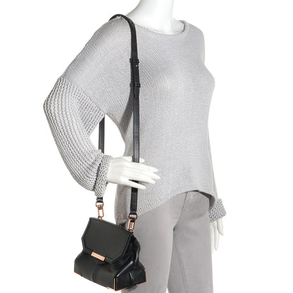 Alexander Wang Calfskin Small Marion Soft Black with Rose Gold Hardware 2 of 6