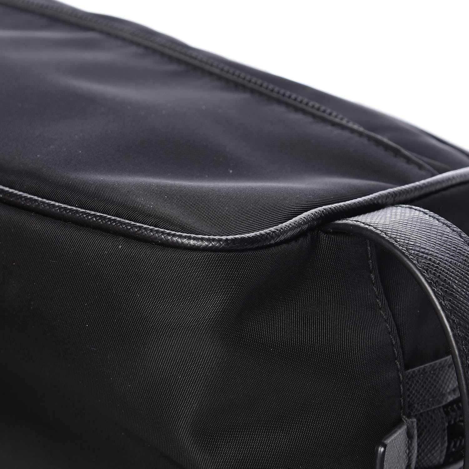 Prada Tessuto Nylon Saffiano Toiletry Case Black 10 of 12