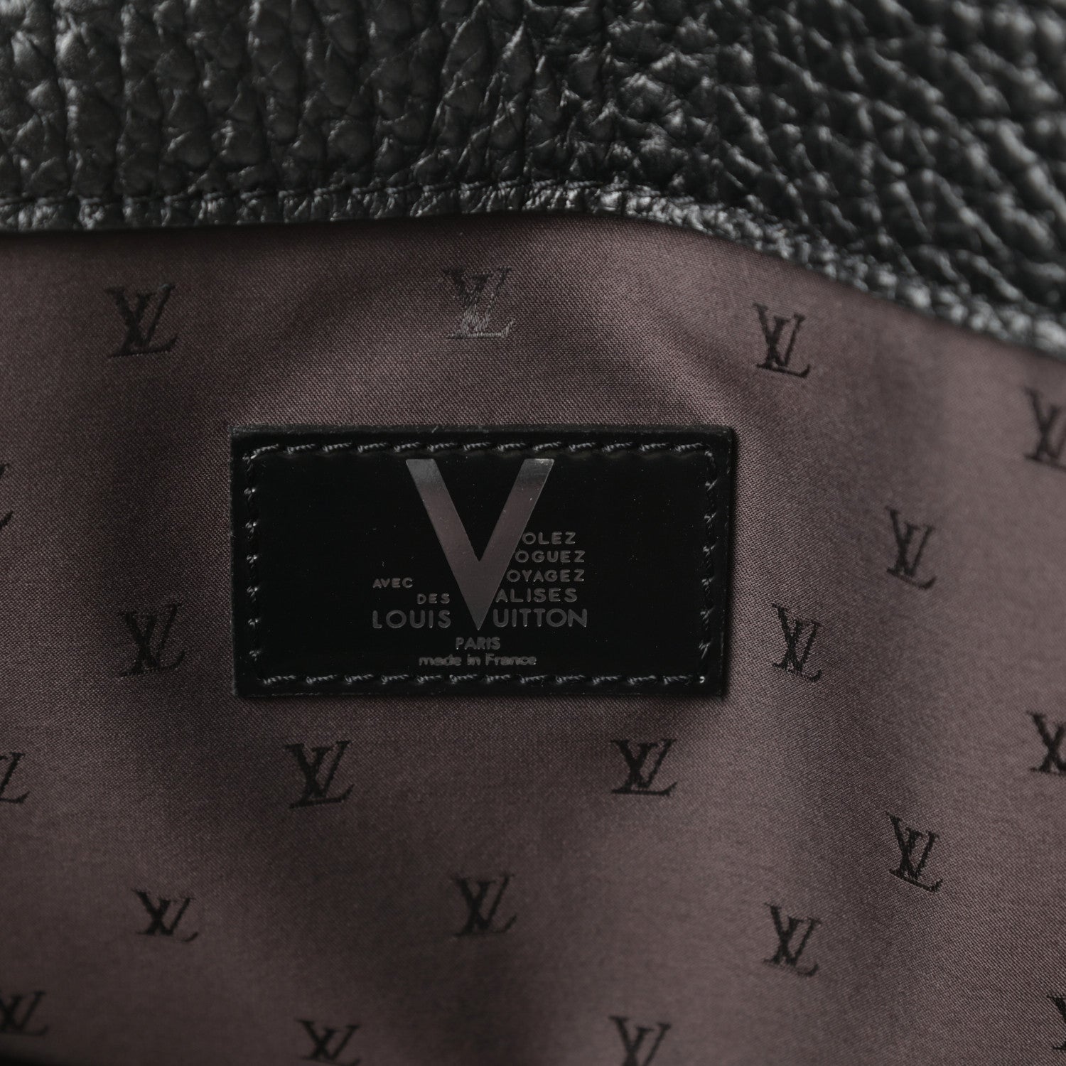Louis Vuitton Pony Hair Mens Cabas Whistler Black 6 of 13