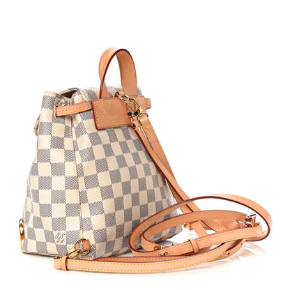 Louis Vuitton Damier Azur Sperone BB Backpack 3 of 13