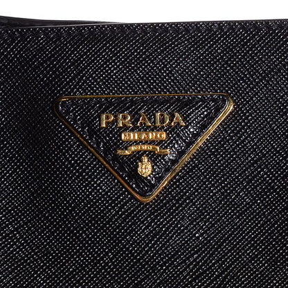 Prada Saffiano Lux Large Tote Nero Black 6 of 9
