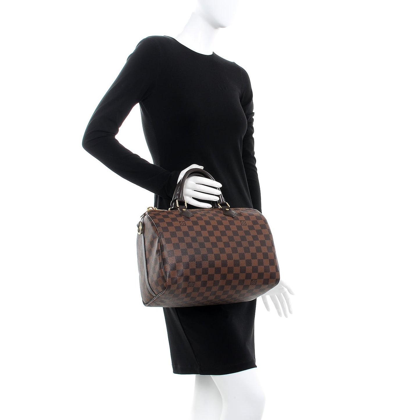 Damier Ebene Speedy Bandouliere 30