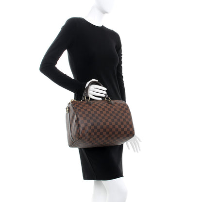Louis Vuitton Damier Ebene Speedy Bandouliere 30 3 of 9