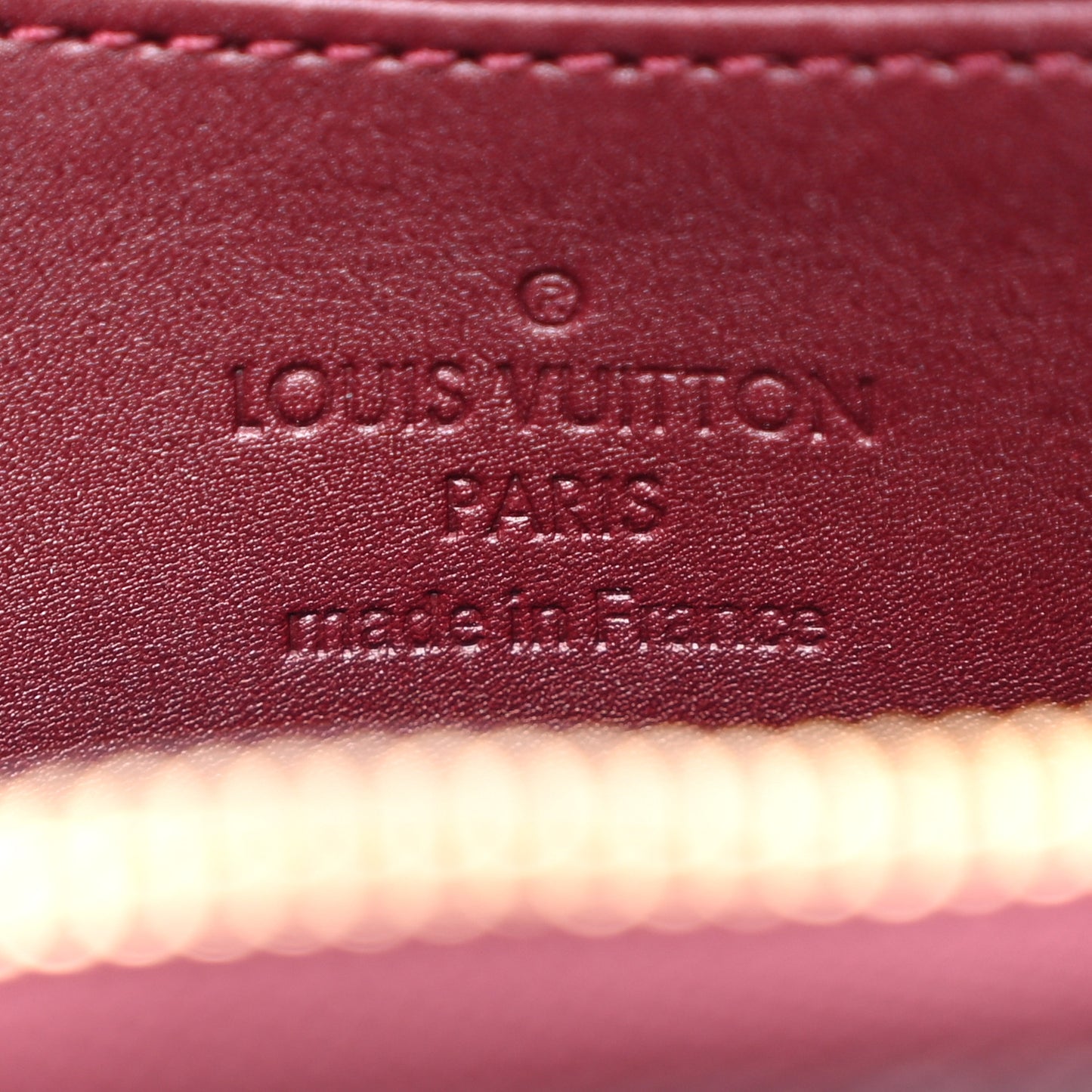 Vernis Zippy Coin Purse Rouge Fauviste
