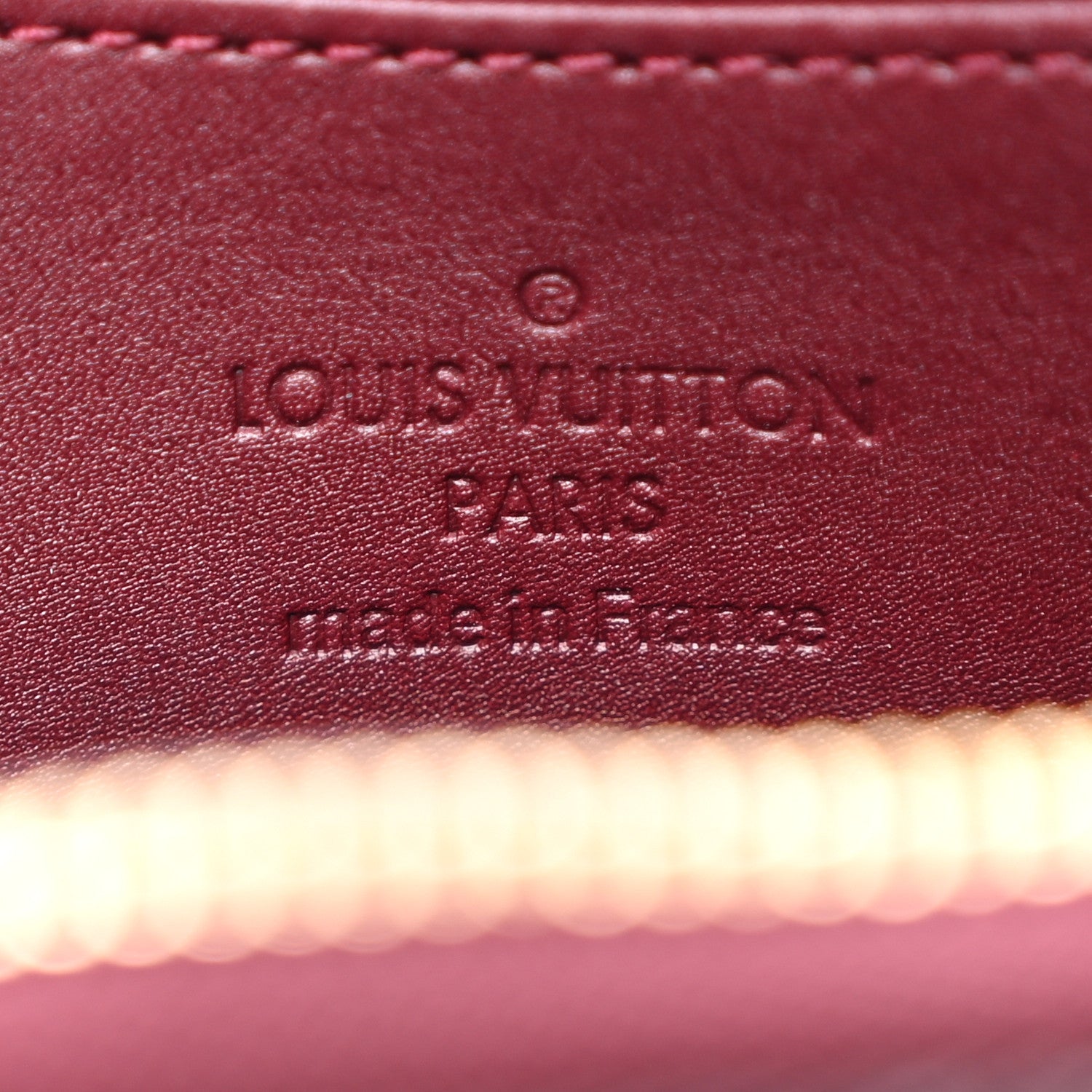 Louis Vuitton Vernis Zippy Coin Purse Rouge Fauviste 6 of 7