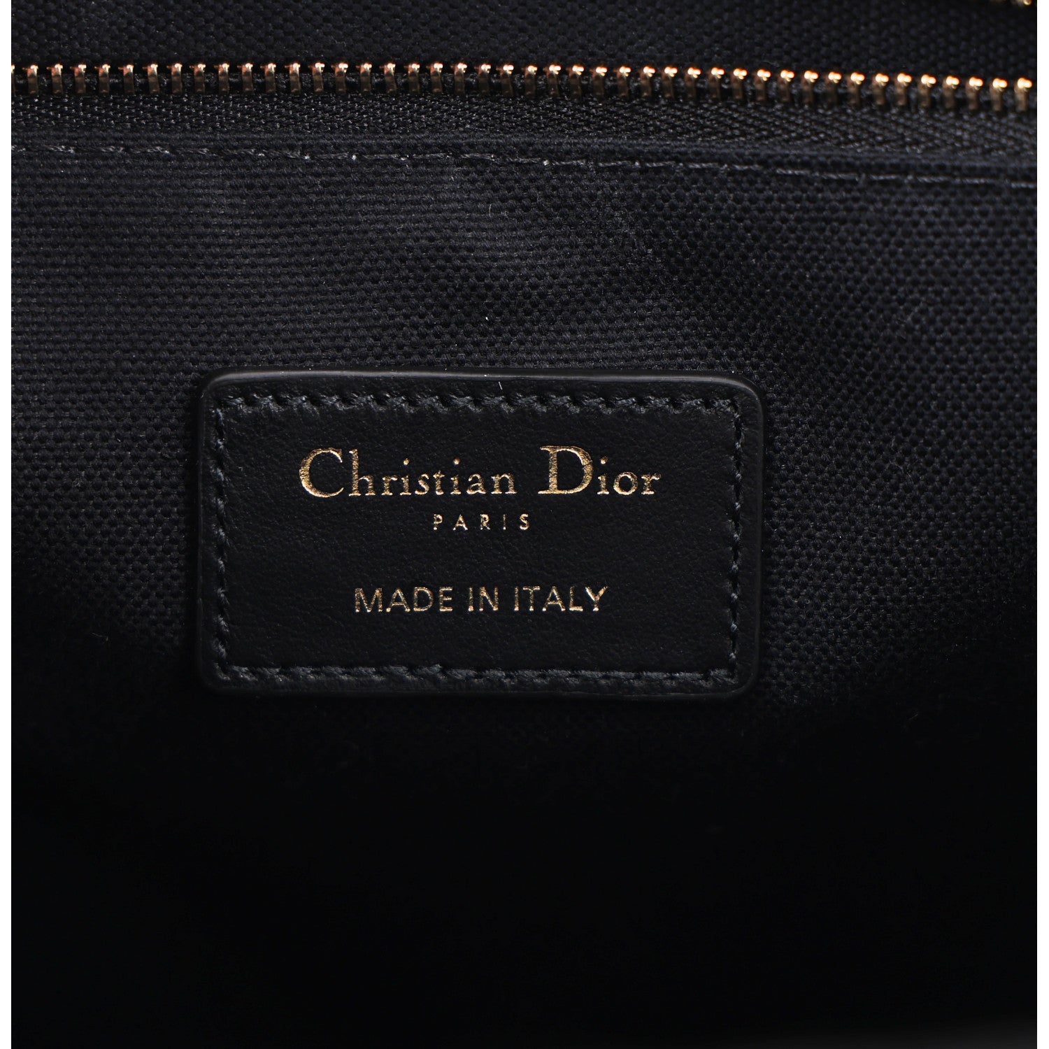 Christian Dior Canvas Calfskin Embroidered Small Plan De Paris Book Tote With Strap Black White 6 of 10