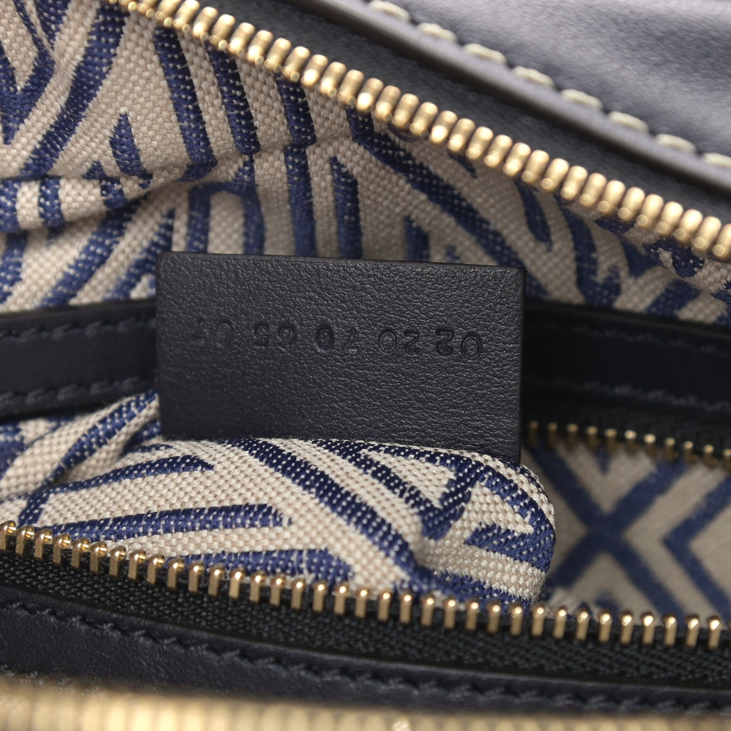 Chloe Calfskin Small Daria Full Blue 8 of 10