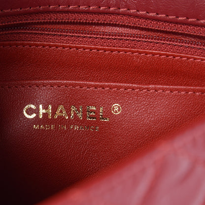 Chanel Aged Calfskin Quilted 2.55 Reissue Mini Flap Red 8 of 10