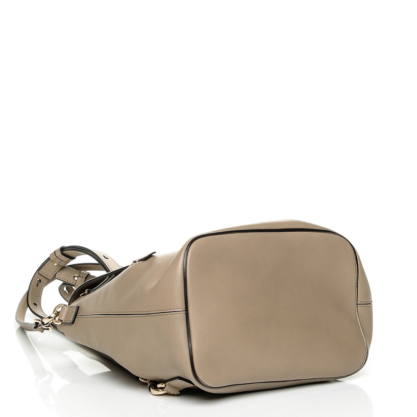 Suede Calfskin Medium Faye Backpack Motty Grey