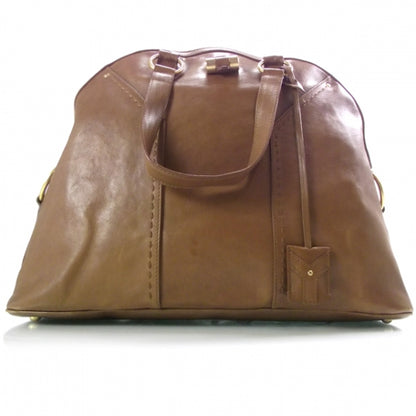 Saint Laurent Leather Oversized Muse Brown 1 of 13