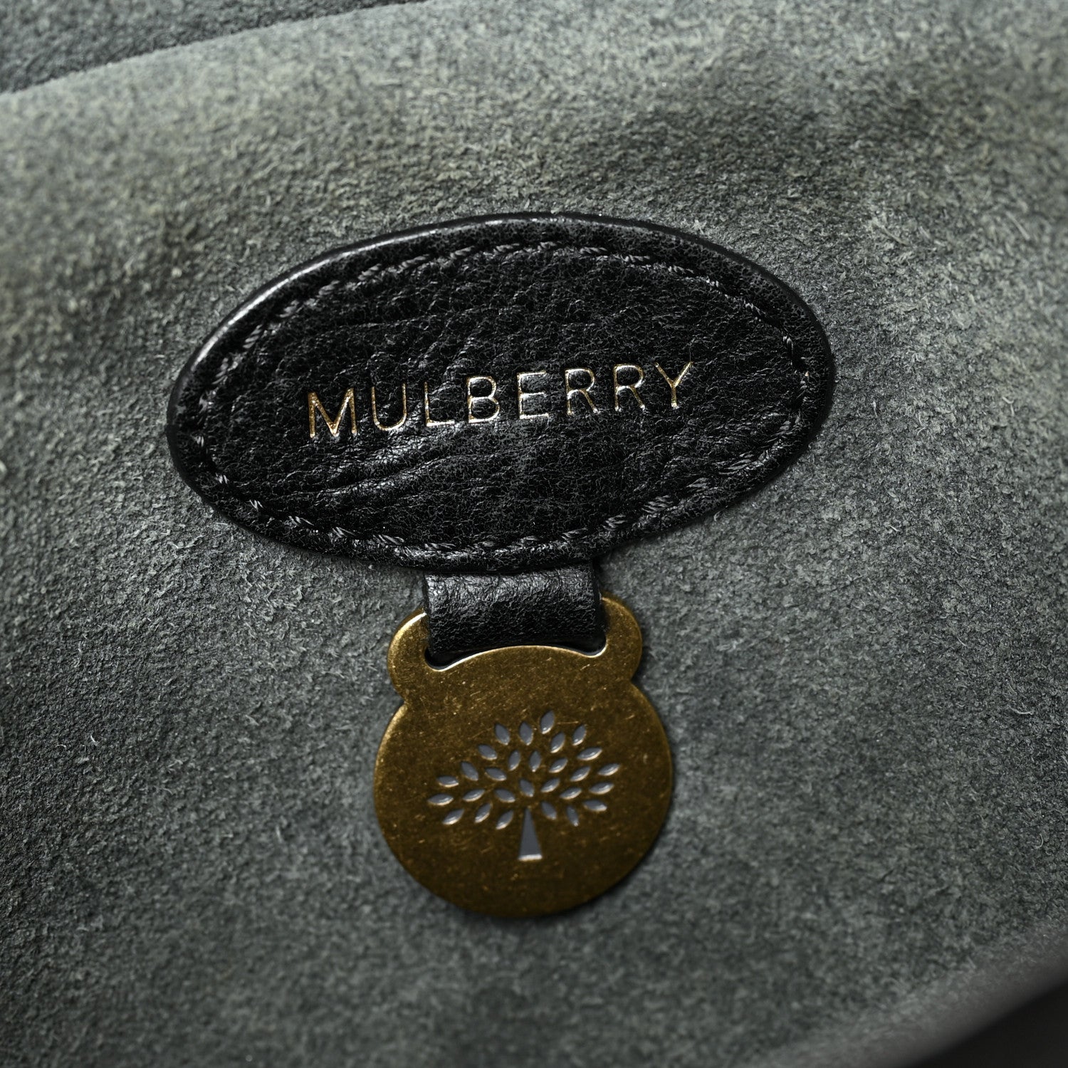Mulberry Natural Grain Calfskin Antony Messenger Crossbody Black 5 of 10