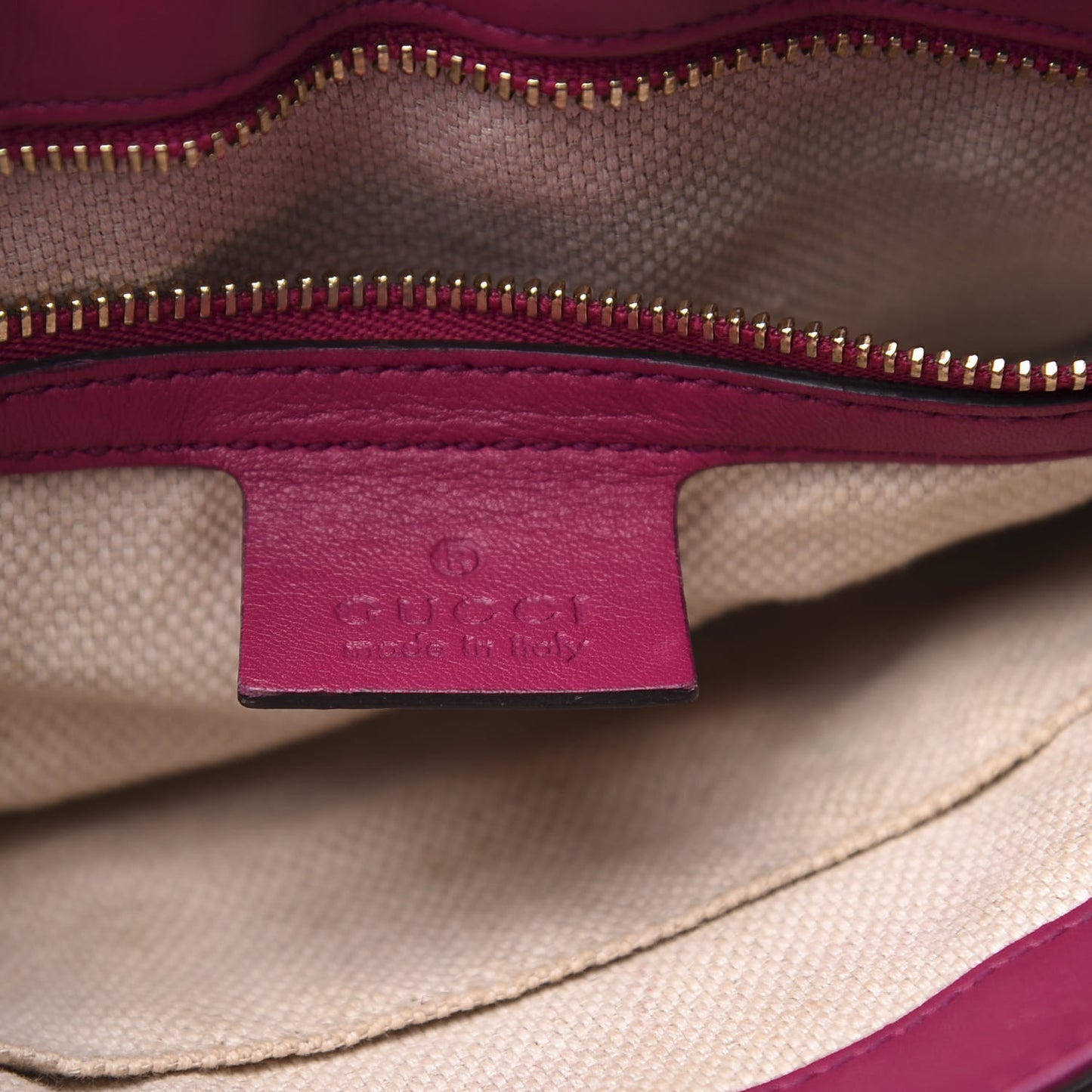 Patent Medium Soho Flap Crossbody Bright Bougainvillea