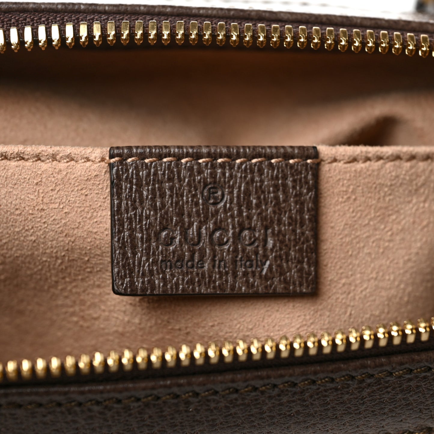 GG Supreme Monogram Small Ophidia Tote Bag Brown