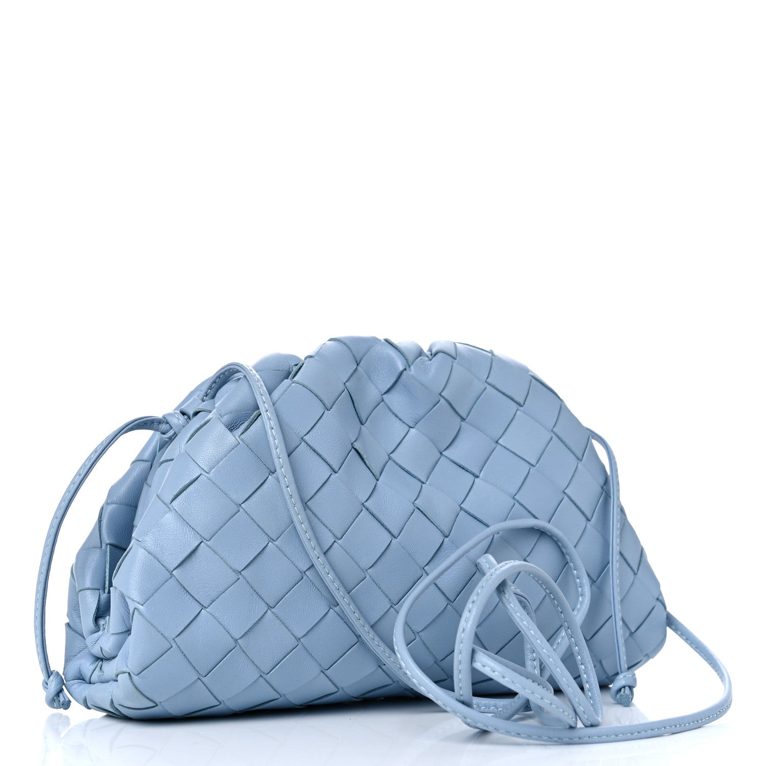 Bottega Veneta Nappa Intrecciato The Mini Pouch Ice 3 of 9