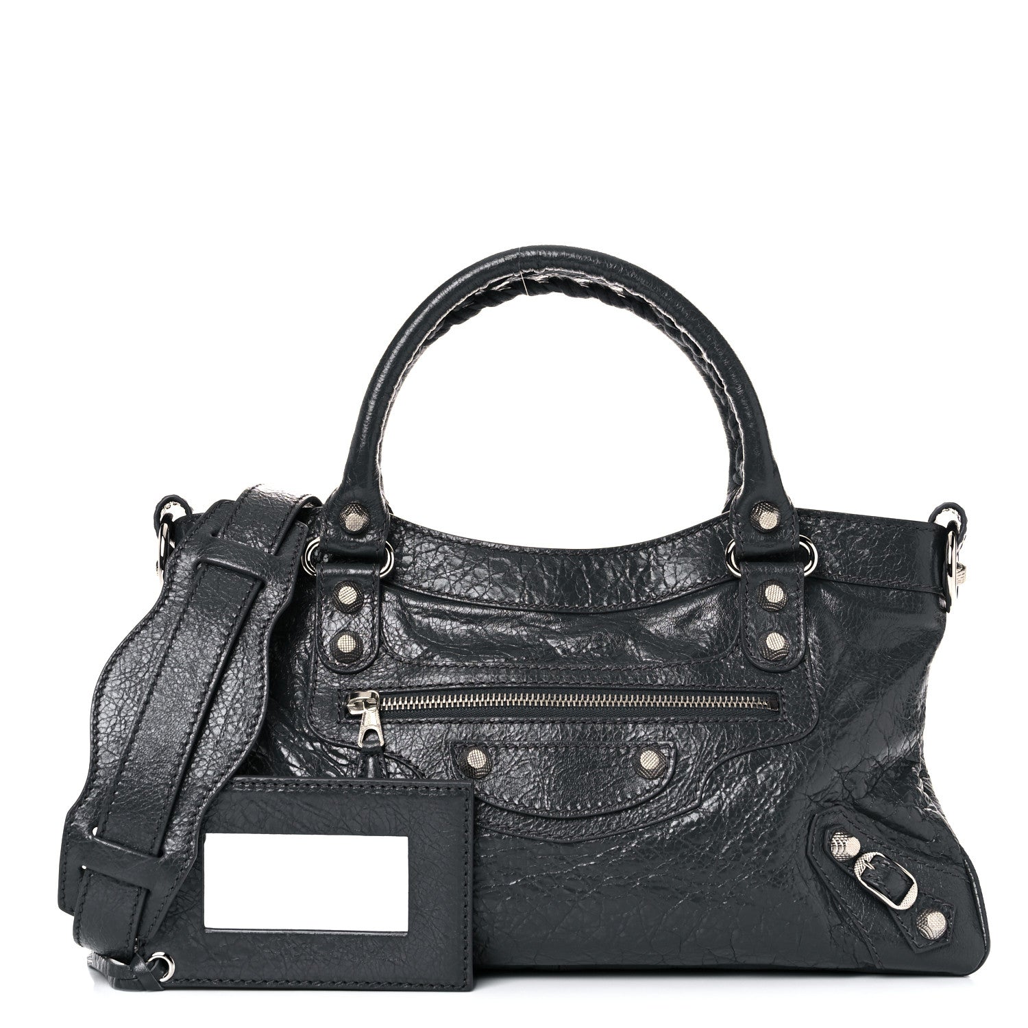 Balenciaga Agneau Giant 12 Silver Hardware First Gris Fossile 1 of 10
