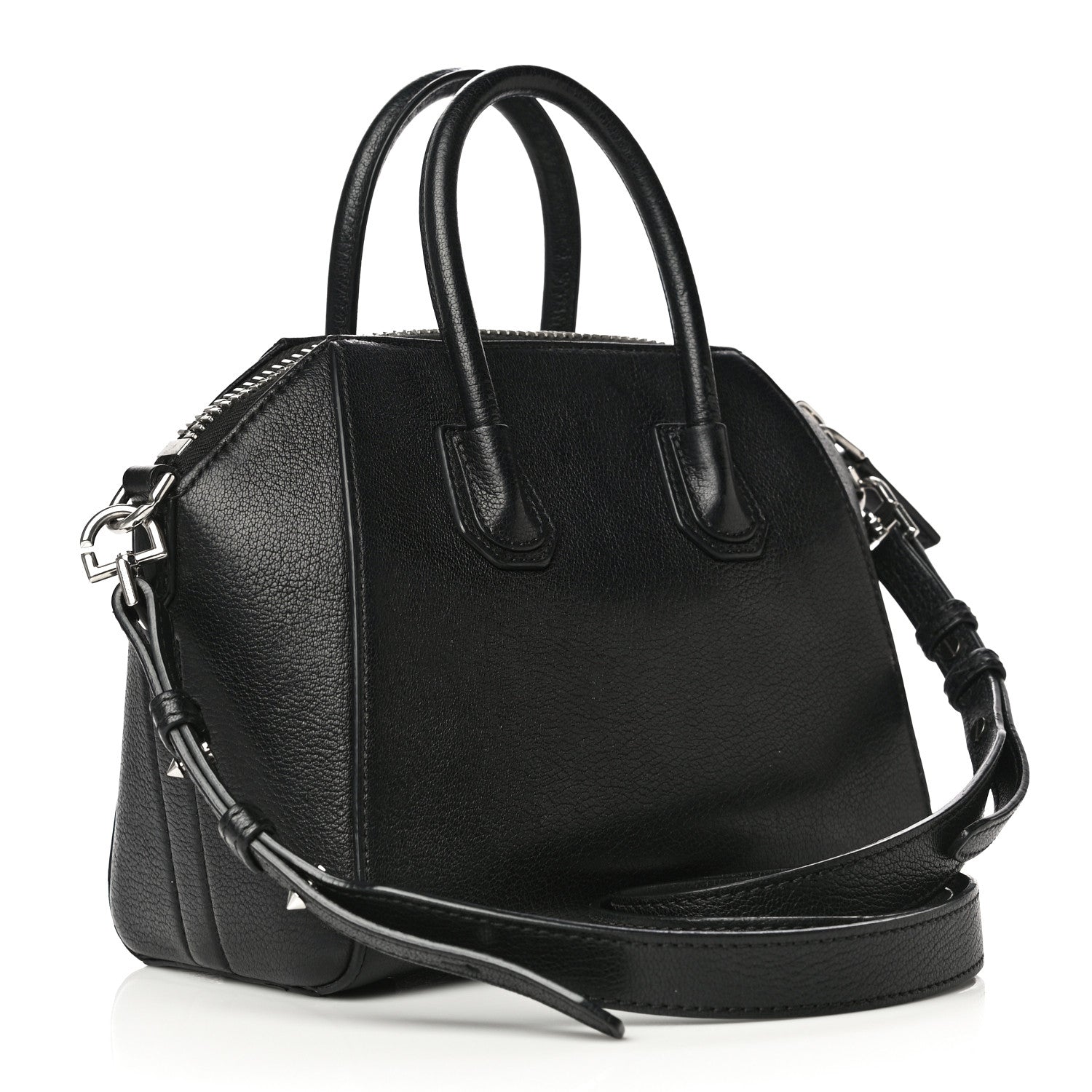 Givenchy Sugar Goatskin Mini Antigona Black 3 of 22