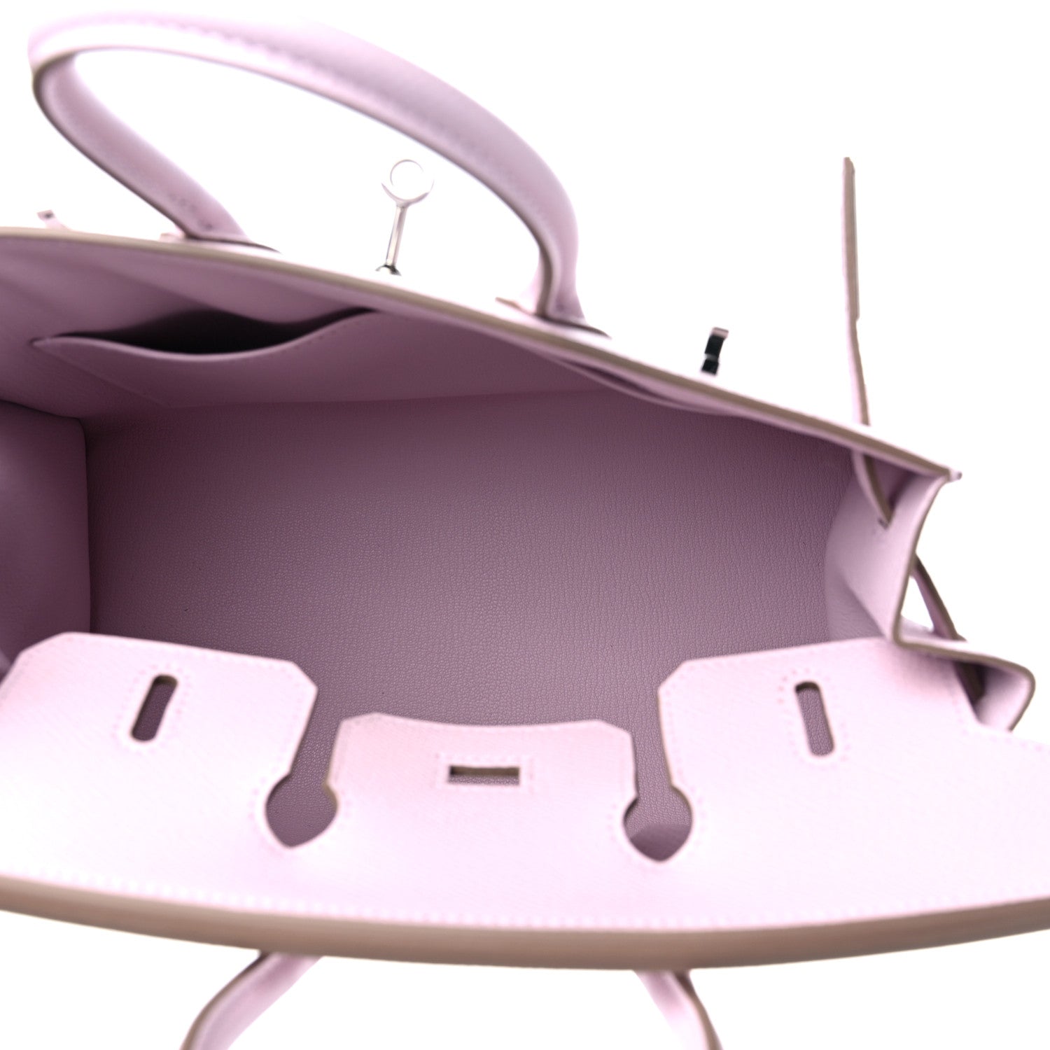 Hermes Epsom Birkin Sellier 25 Mauve Pale 5 of 10