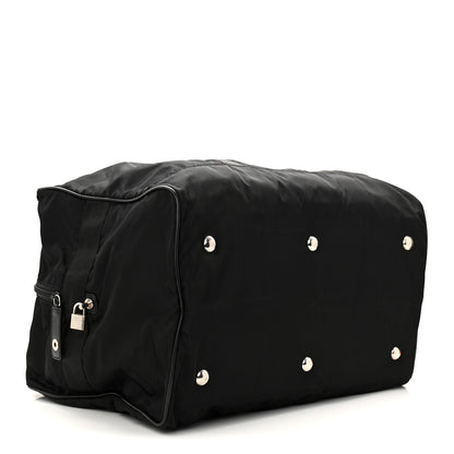 Prada Tessuto Nylon Saffiano Carry On Travel Bag Black 3 of 10