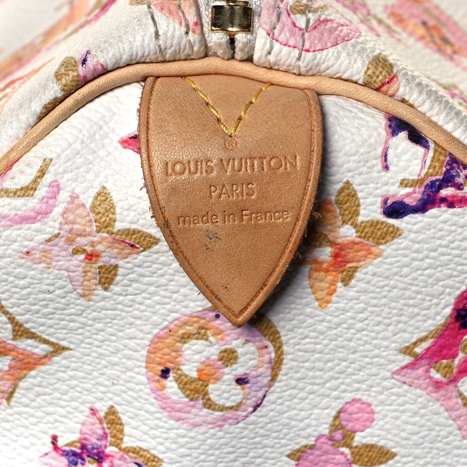 Louis Vuitton Watercolor Aquarelle Speedy 30 White 6 of 15