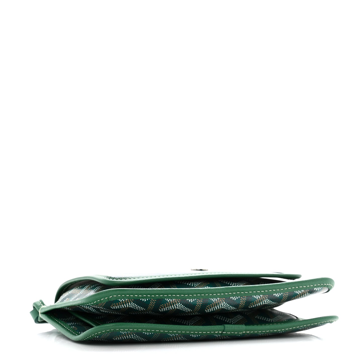 Goyardine Plumet Wallet Clutch Green
