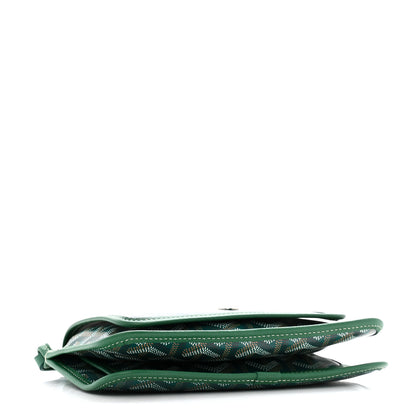 Goyard Goyardine Plumet Wallet Clutch Green 4 of 10
