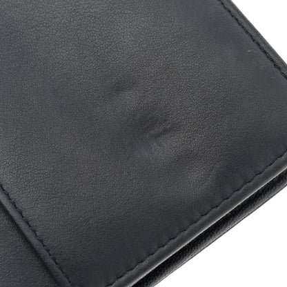 Chanel Caviar Quilted Boy Wallet On Chain WOC Navy 12 of 13