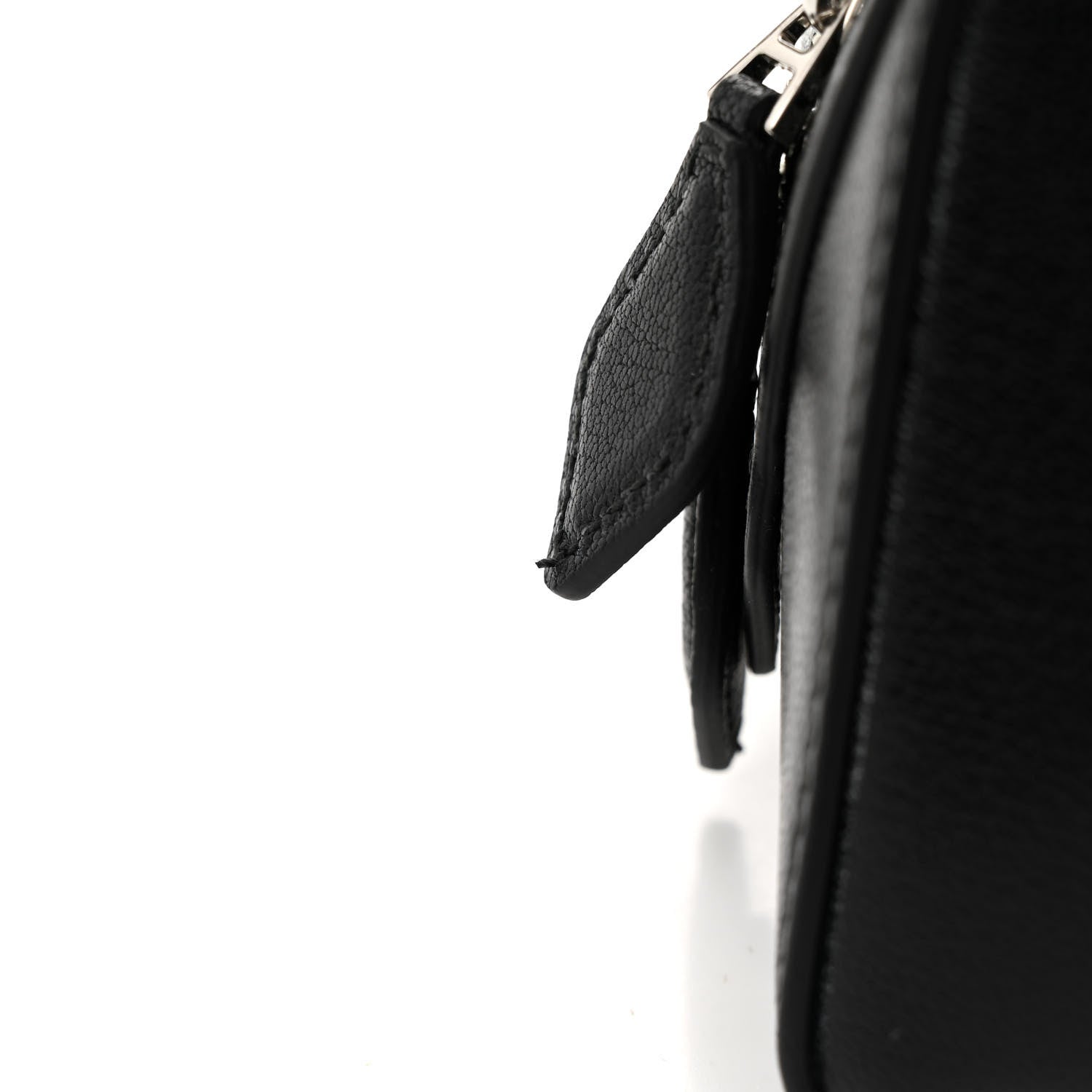 Alaia Shiny Goatskin Medium Le Teckel Bag Black 12 of 13