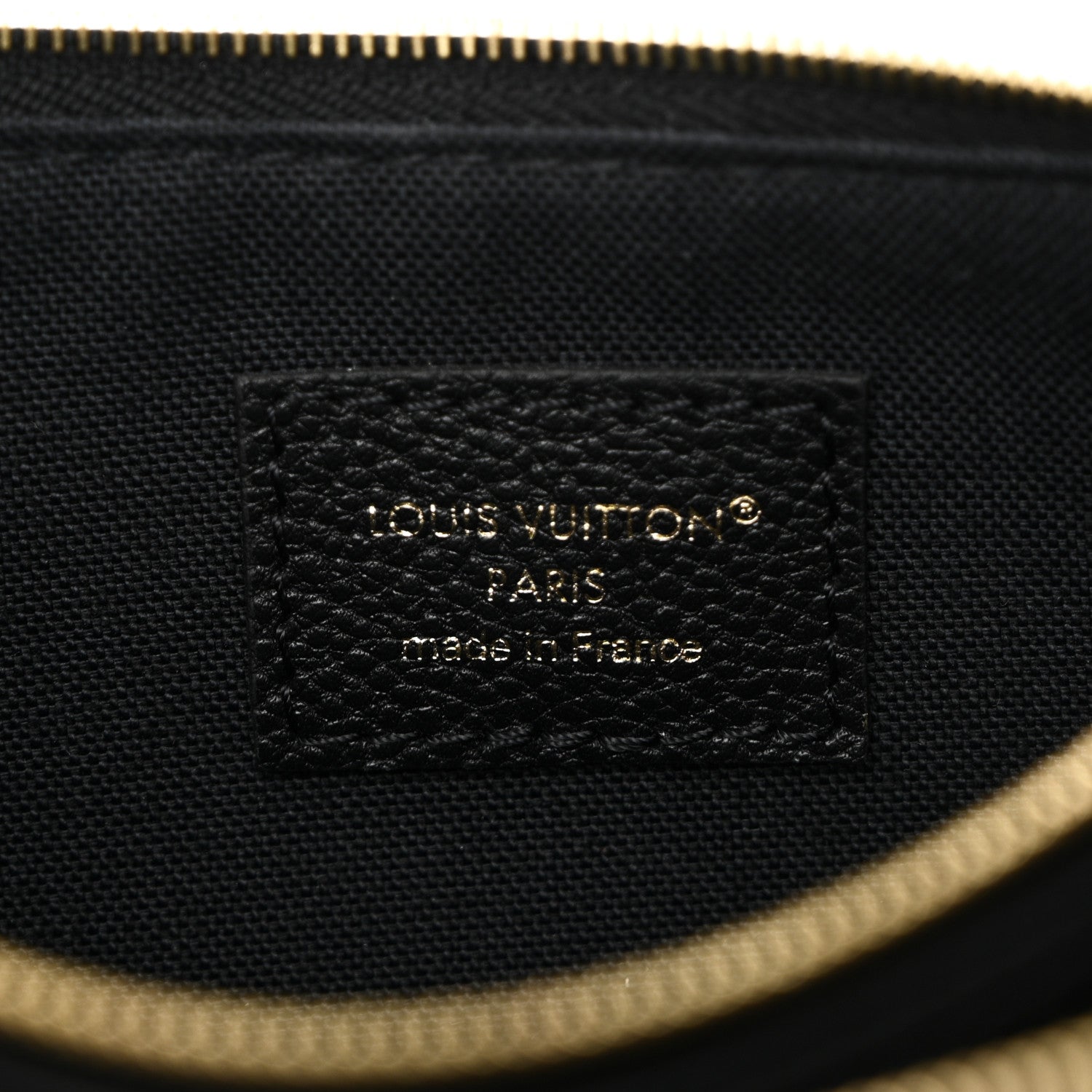 Louis Vuitton Empreinte Monogram Liv Pochette Black 7 of 11