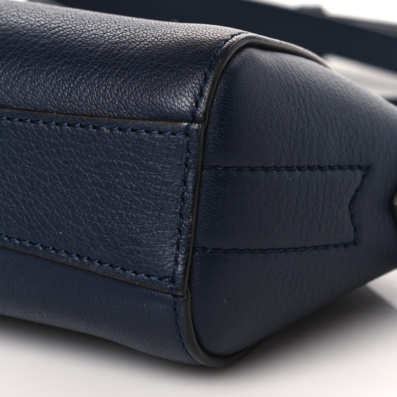 Givenchy Sugar Goatskin Nano Antigona Midnight Blue 9 of 9