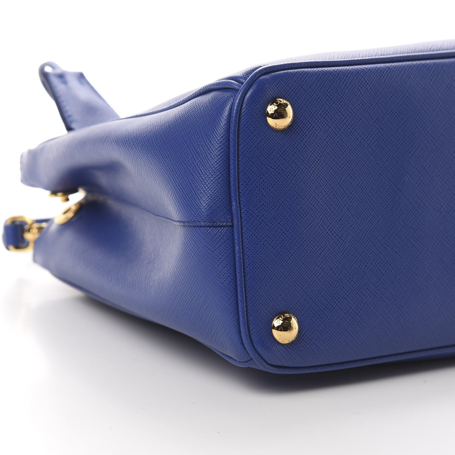 Prada Saffiano Small Galleria Double Zip Tote Royal 11 of 16