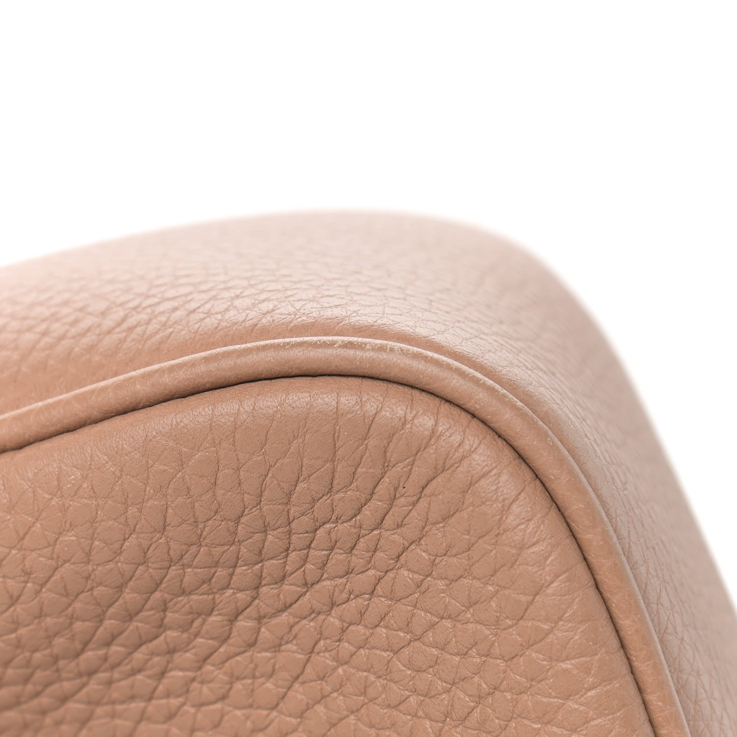 Gucci Pebbled Calfskin Small Soho Disco Bag Camelia 11 of 11