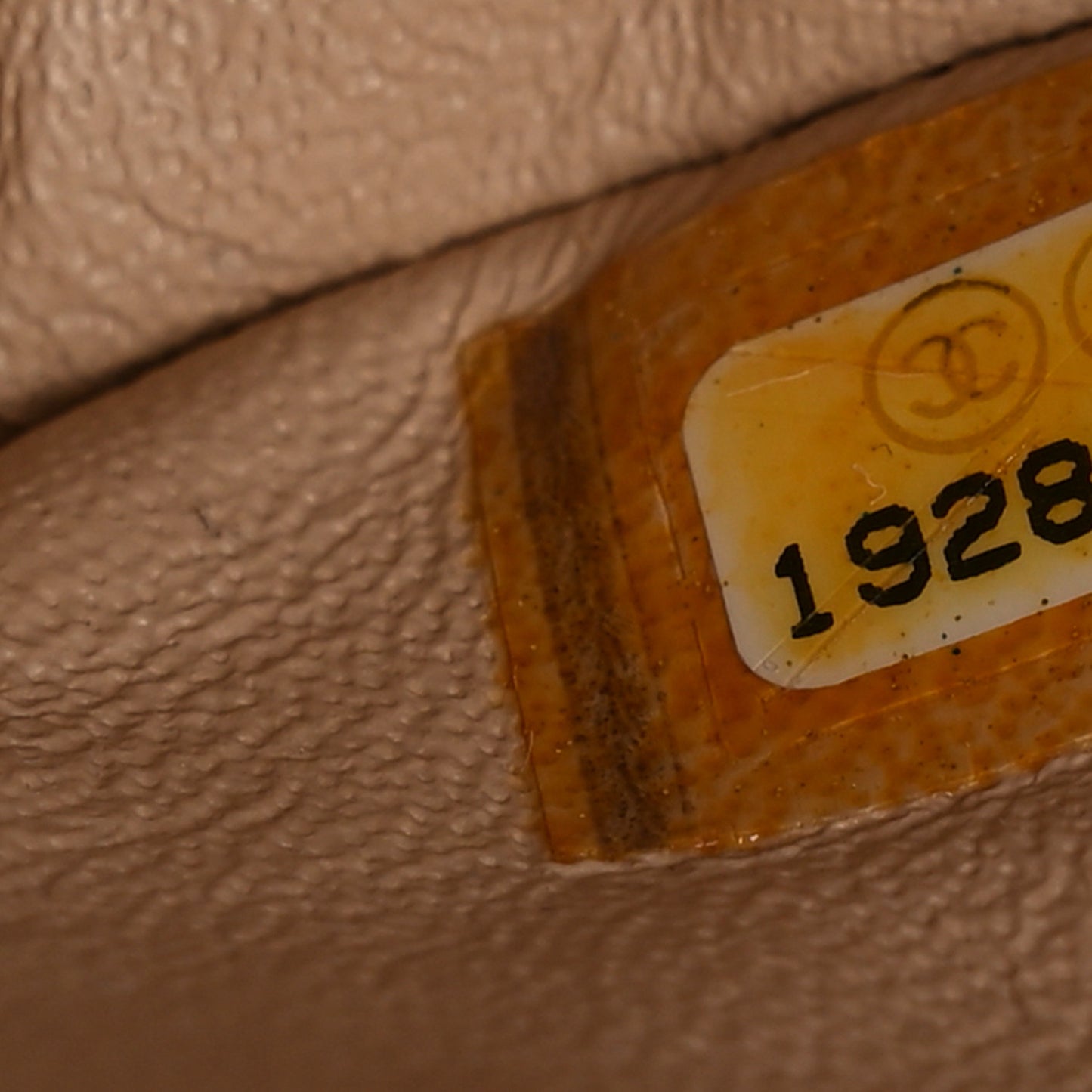 Caviar Quilted Medium Double Flap Beige