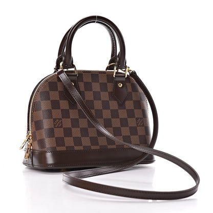 Louis Vuitton Damier Ebene Alma BB 3 of 11