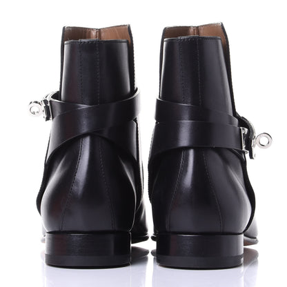 Hermes Calfskin Neo Low Boots 37.5 Black 6 of 12
