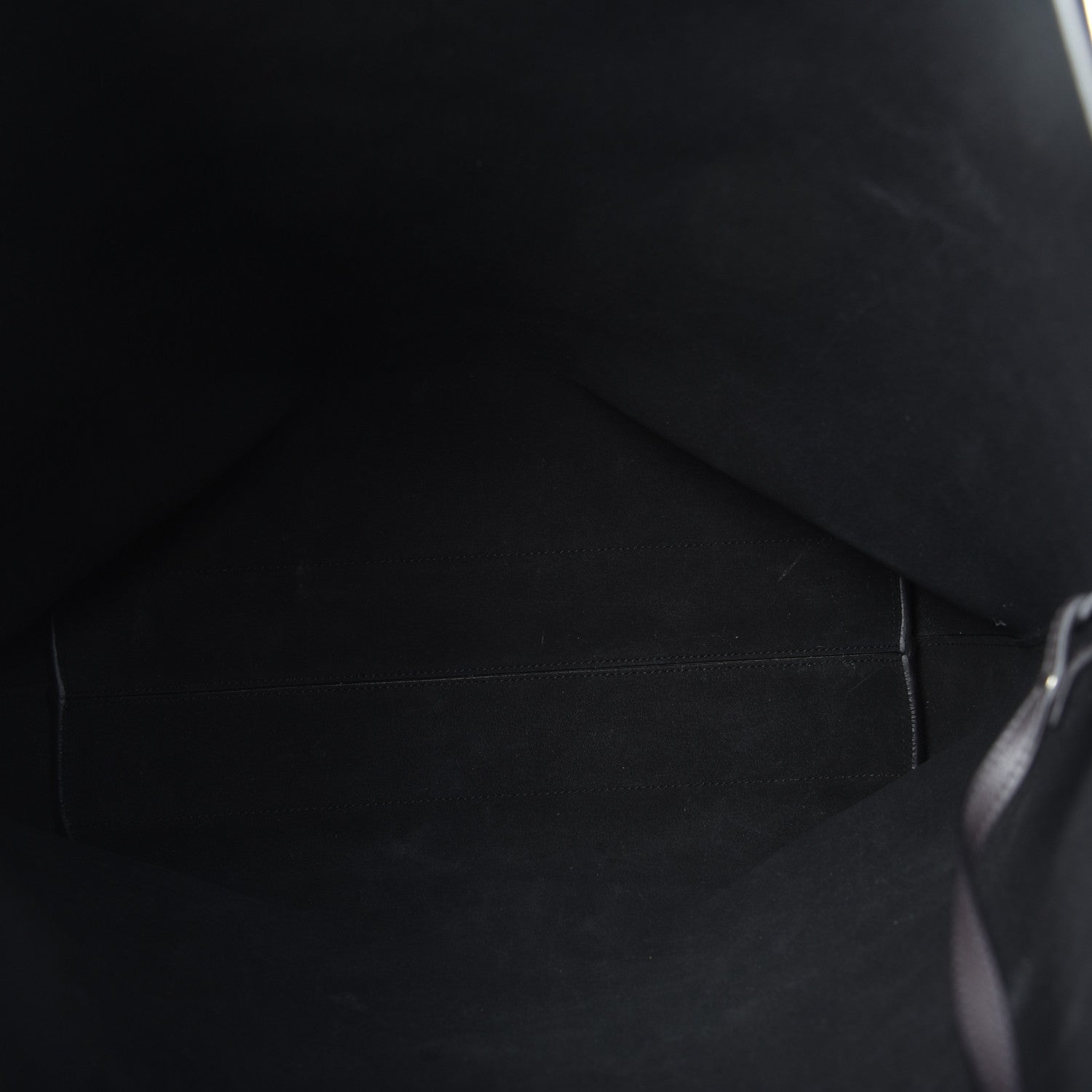 Saint Laurent Calfskin Bold Shopping Tote Grey 6 of 11