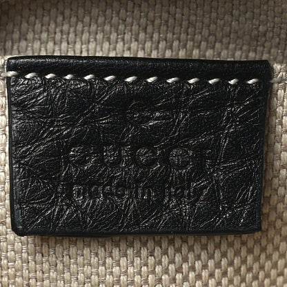 Gucci Pebbled Calfskin Mini Soho Chain Bag Black 5 of 12