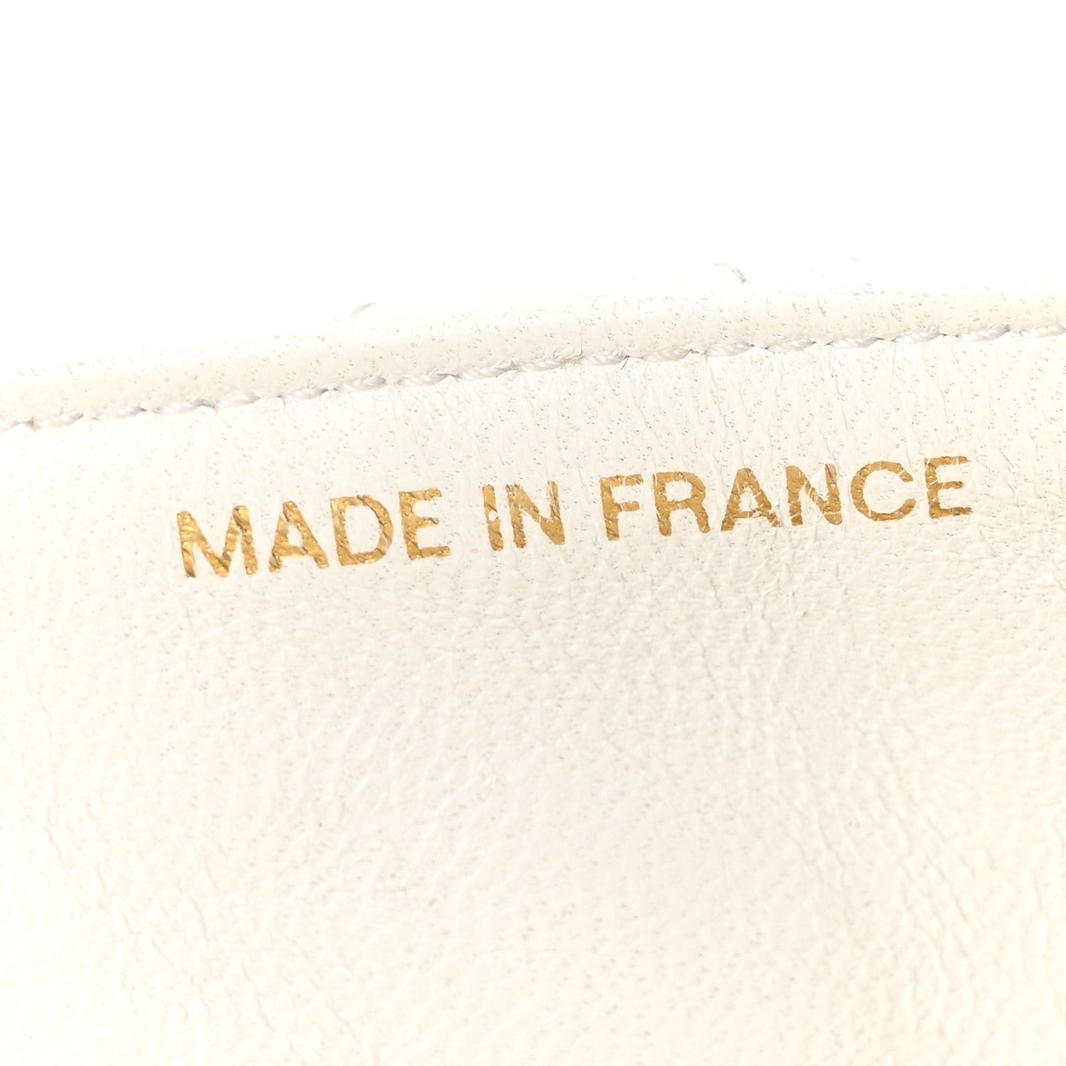 Chanel Lambskin Quilted Mini Flap Bag White 6 of 10