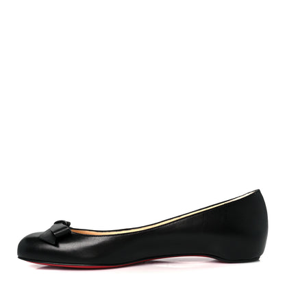 Christian Louboutin Kid Simplenodo Ballerina Flats 38 Black 1 of 9