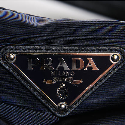 Prada Tessuto Nylon Hobo Blue 6 of 10