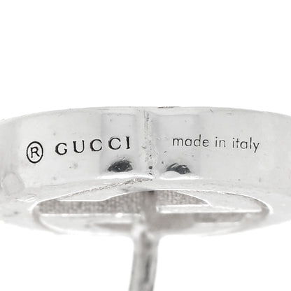 Gucci Sterling Silver Interlocking G Stud Earrings 4 of 4