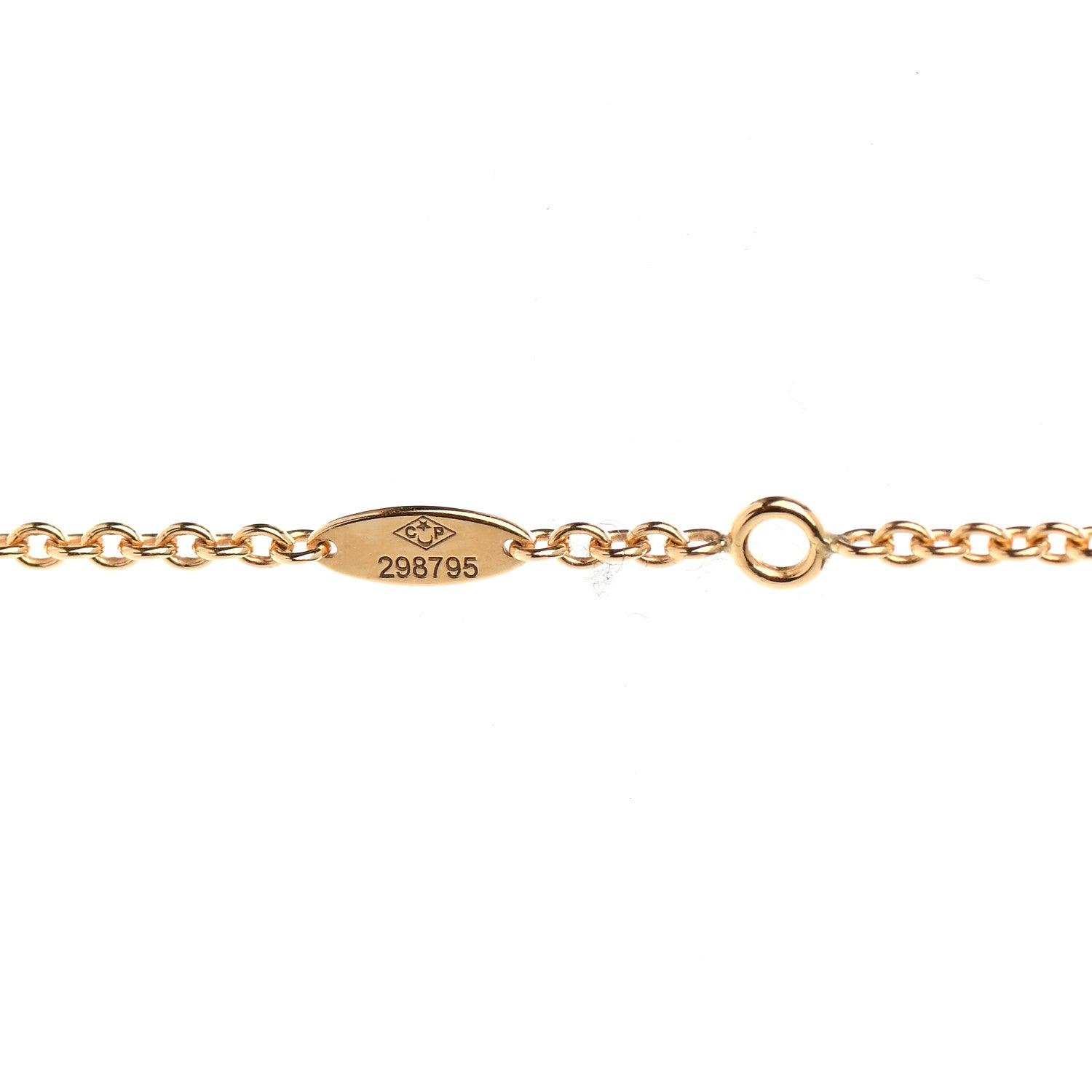 Christian Dior 18K Yellow Gold Diamond Mother of Pearl Rose Des Vents Medallion Necklace 7 of 8