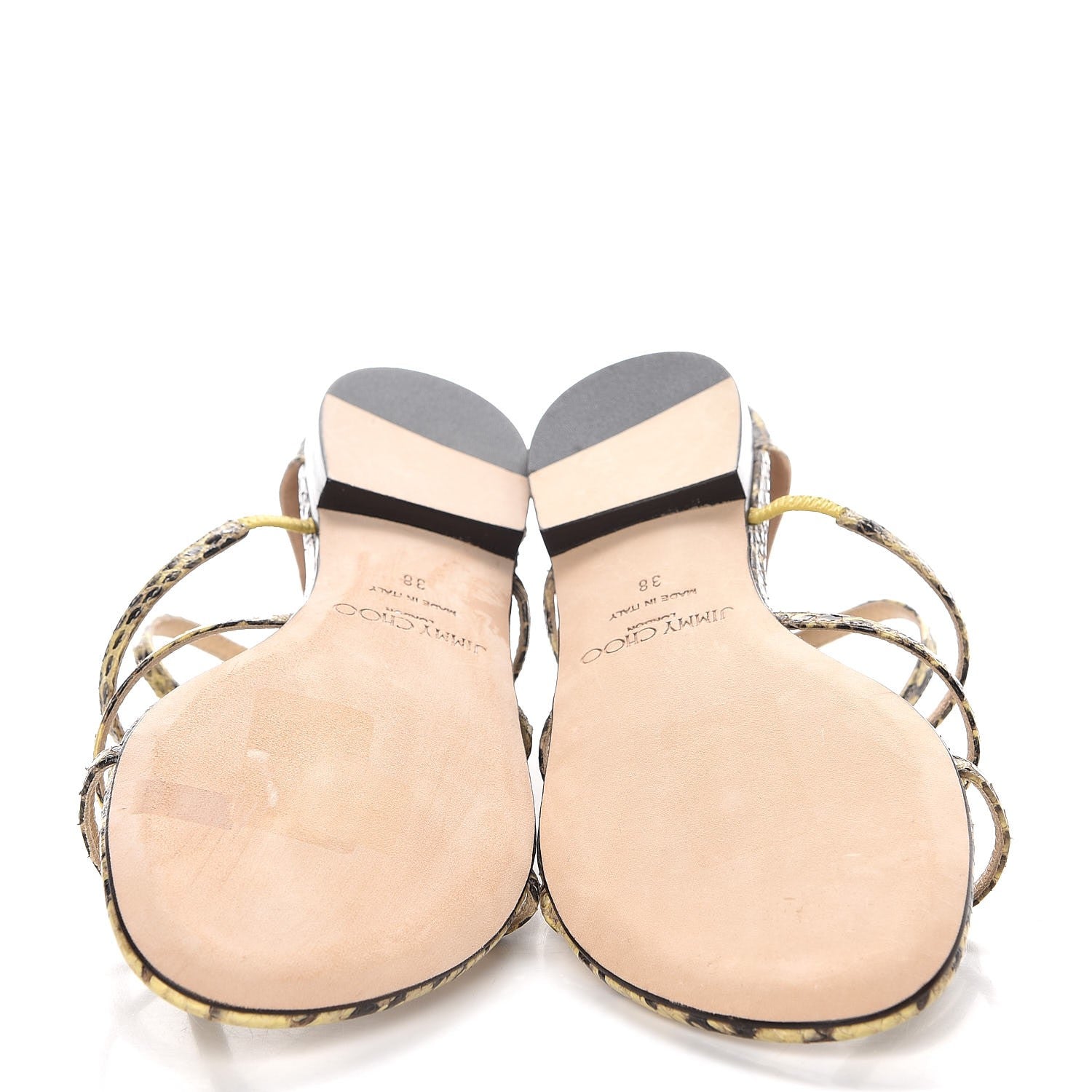 Jimmy Choo Elaphe Dory Gladiator Flat Sandals 38 7 of 9