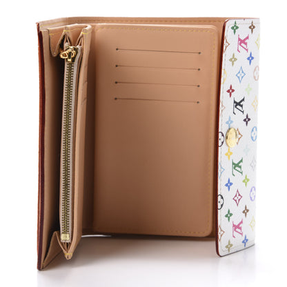 Louis Vuitton Monogram Multicolor Alexandra Wallet White 4 of 8